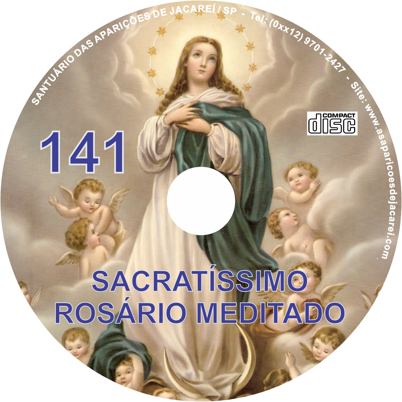 CD Rosário Meditado 141 CD Rosário Meditado 141